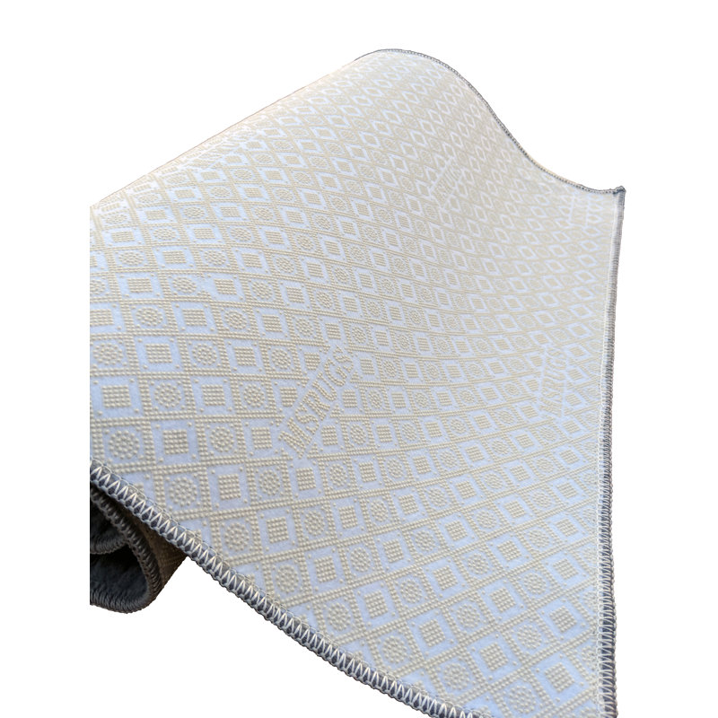 Wrought Studio Maryanne Print Absorbent Soft NonSlip Kitchen Mat